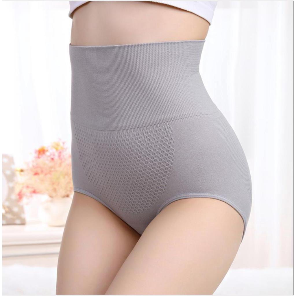 Uterus Girdle Panties High Waist Warming Uterus Flatten Tummy Hip Lifting Women  Underwear Female Panties Ready